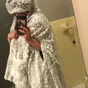 Blanket jacket, with bunny face